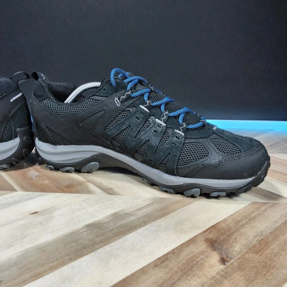 Merrell Low Top Men's 11.5 Lace-up Hiking Shoes Accentor 3 Black Suede J135471